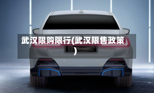 武汉限购限行(武汉限售政策)