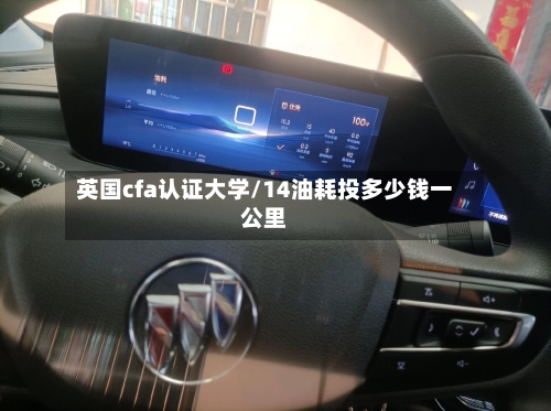 英国cfa认证大学/14油耗投多少钱一公里