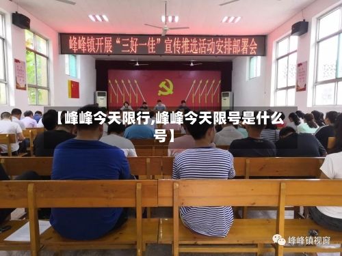 【峰峰今天限行,峰峰今天限号是什么号】-第2张图片