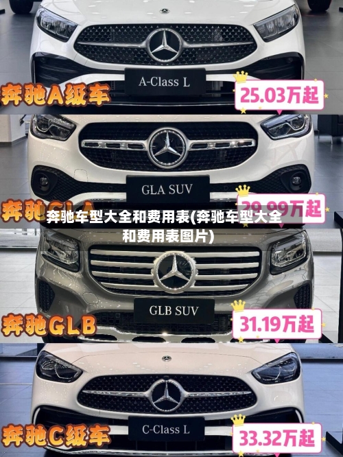 奔驰车型大全和费用表(奔驰车型大全和费用表图片)-第2张图片