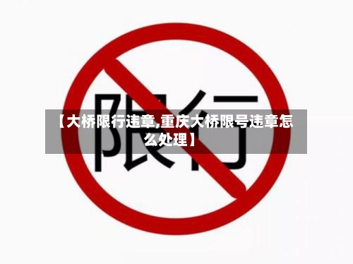 【大桥限行违章,重庆大桥限号违章怎么处理】-第3张图片