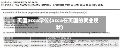 英国acca学位(acca在英国的就业现状)-第2张图片