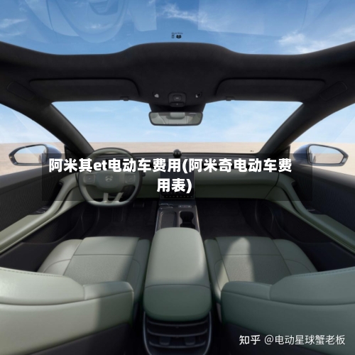 阿米其et电动车费用(阿米奇电动车费用表)-第3张图片