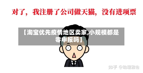 【淘宝优先疫情地区卖家,小规模都是零申报吗】-第3张图片