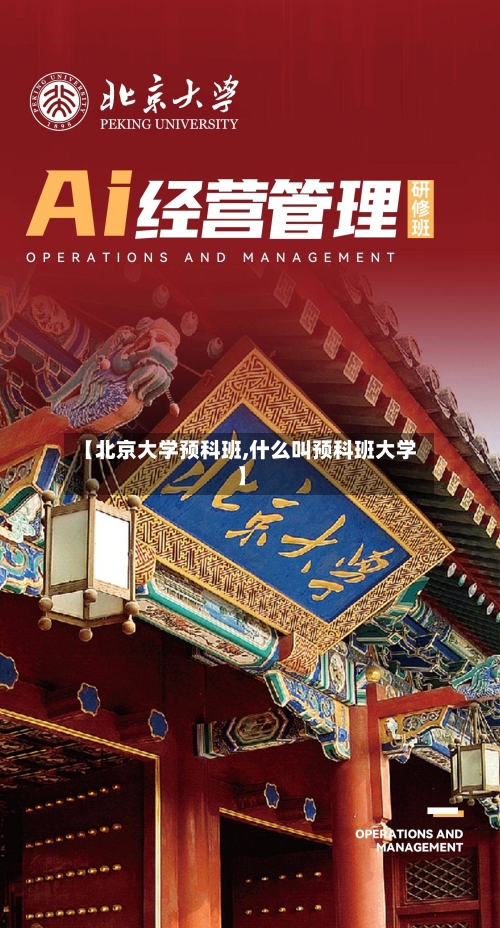 【北京大学预科班,什么叫预科班大学】