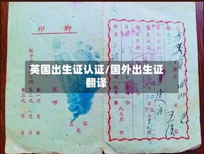 英国出生证认证/国外出生证翻译