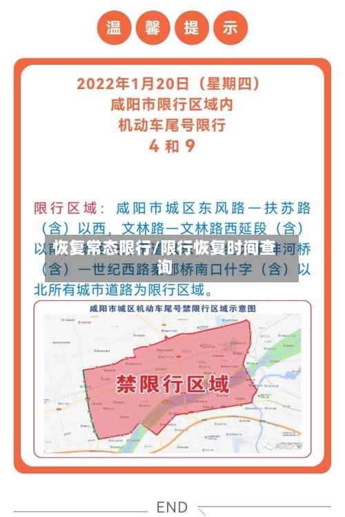 恢复常态限行/限行恢复时间查询