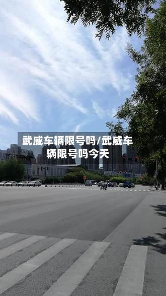 武威车辆限号吗/武威车辆限号吗今天-第2张图片