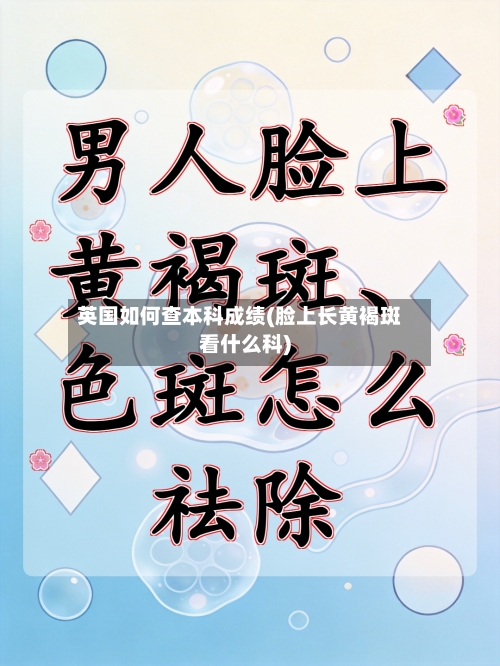 英国如何查本科成绩(脸上长黄褐斑看什么科)-第2张图片