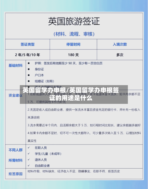 英国留学办申根/英国留学办申根签证的用途是什么-第2张图片