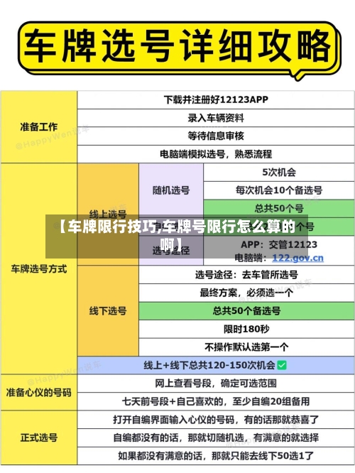 【车牌限行技巧,车牌号限行怎么算的啊】-第3张图片