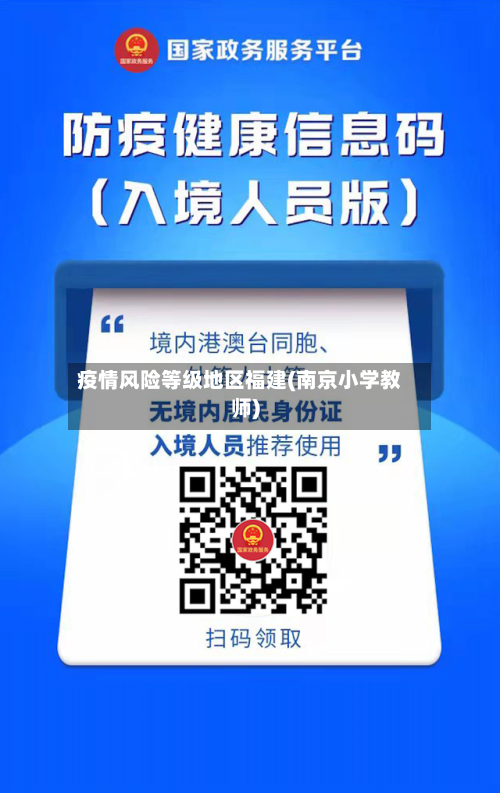 疫情风险等级地区福建(南京小学教师)-第2张图片