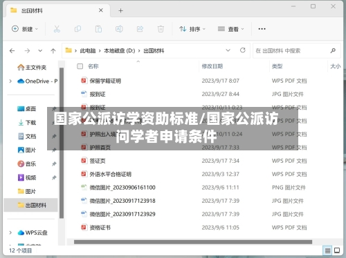 国家公派访学资助标准/国家公派访问学者申请条件