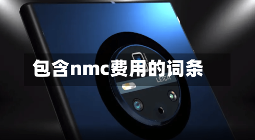 包含nmc费用的词条