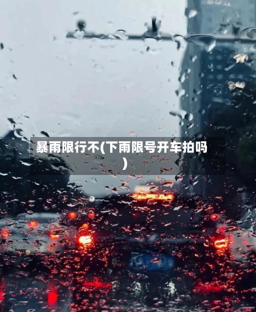 暴雨限行不(下雨限号开车拍吗)