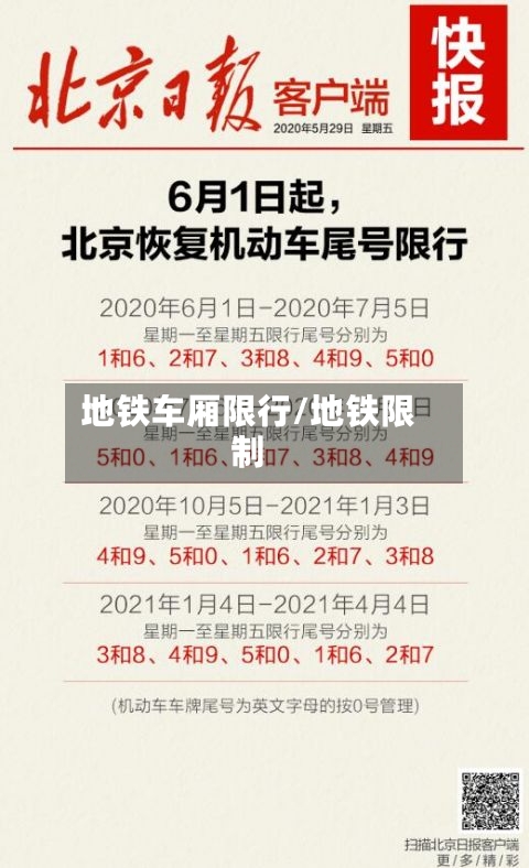 地铁车厢限行/地铁限制