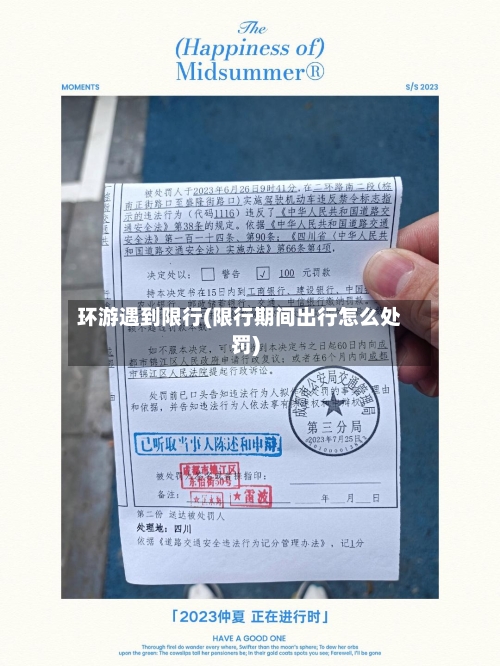 环游遇到限行(限行期间出行怎么处罚)-第3张图片