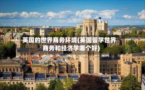 英国的世界商务环境(英国留学世界商务和经济学哪个好)-第3张图片