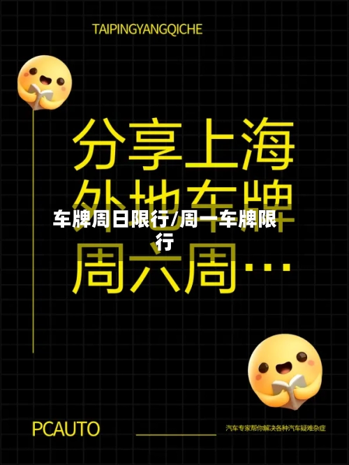 车牌周日限行/周一车牌限行