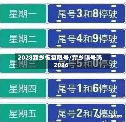 2028新乡恢复限号/新乡限号吗2026