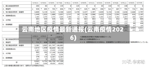 云南地区疫情最新通报(云南疫情2026)-第3张图片