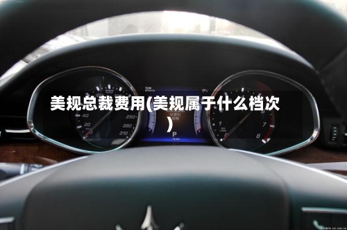 美规总裁费用(美规属于什么档次)-第3张图片