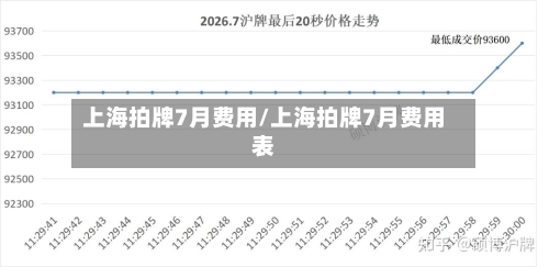上海拍牌7月费用/上海拍牌7月费用表-第3张图片