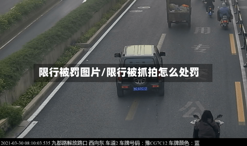限行被罚图片/限行被抓拍怎么处罚