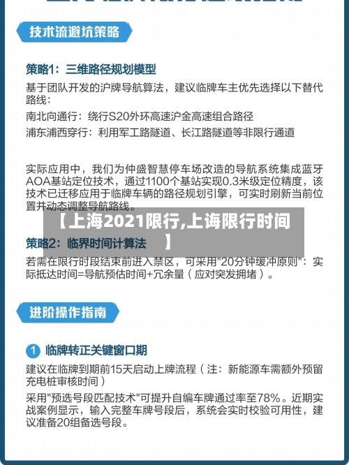 【上海2021限行,上诲限行时间】-第2张图片
