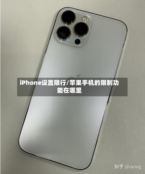 iPhone设置限行/苹果手机的限制功能在哪里-第2张图片