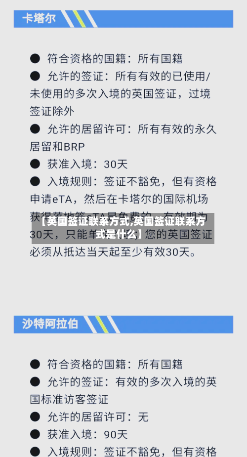 【英国签证联系方式,英国签证联系方式是什么】-第2张图片