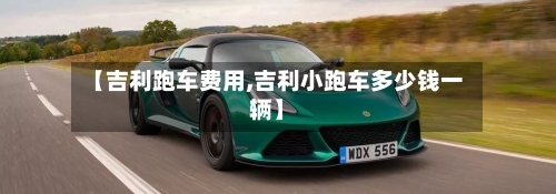 【吉利跑车费用,吉利小跑车多少钱一辆】-第2张图片