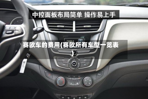 赛欧车的费用(赛欧所有车型一览表)-第2张图片