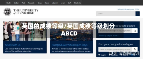 英国的成绩等级/英国成绩等级划分ABCD