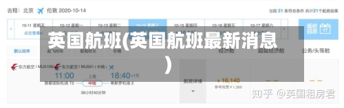 英国航班(英国航班最新消息)-第3张图片