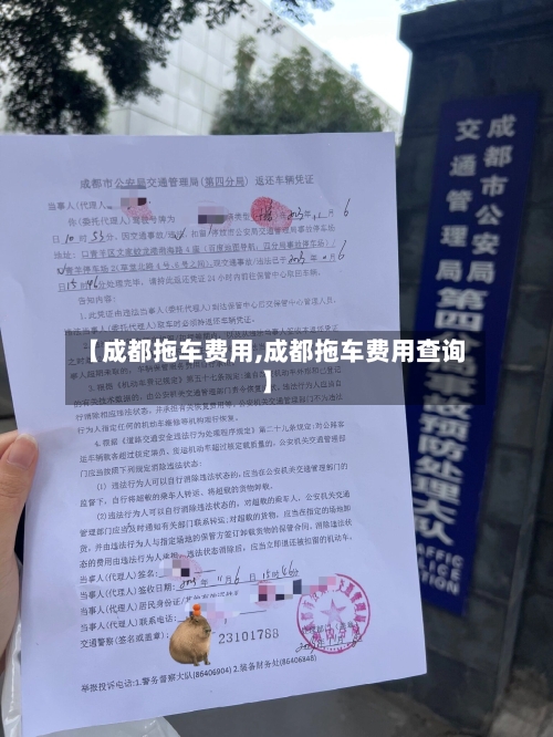 【成都拖车费用,成都拖车费用查询】