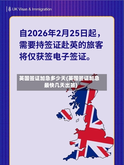 英国签证加急多少天(英国签证加急最快几天出签)