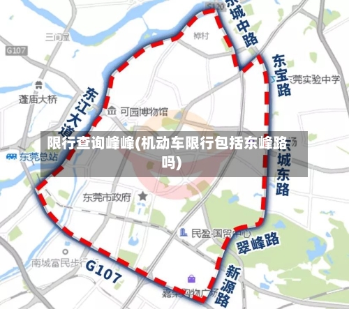 限行查询峰峰(机动车限行包括东峰路吗)-第3张图片