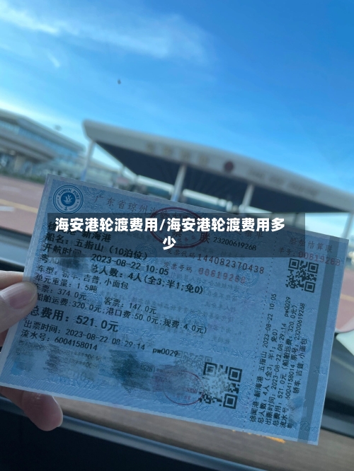 海安港轮渡费用/海安港轮渡费用多少