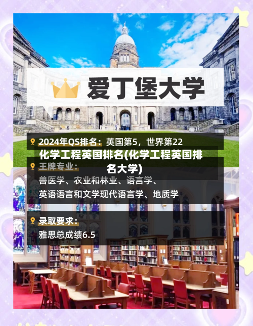 化学工程英国排名(化学工程英国排名大学)-第2张图片