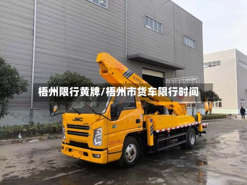 梧州限行黄牌/梧州市货车限行时间-第2张图片
