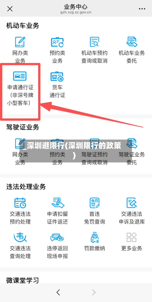 _深圳避限行(深圳限行的政策)