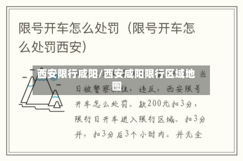 西安限行咸阳/西安咸阳限行区域地图