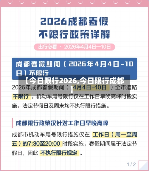【今日限行2026,今日限行成都】