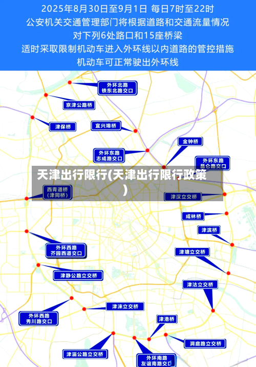 天津出行限行(天津出行限行政策)-第2张图片