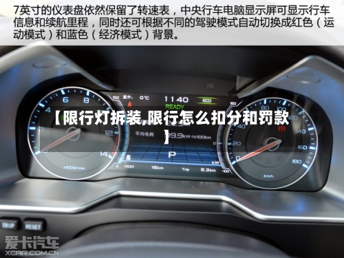 【限行灯拆装,限行怎么扣分和罚款】