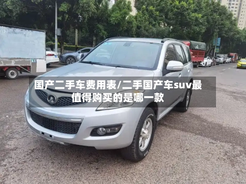 国产二手车费用表/二手国产车suv最值得购买的是哪一款
