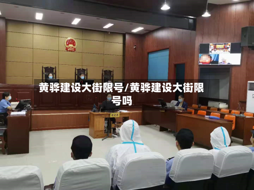 黄骅建设大街限号/黄骅建设大街限号吗-第2张图片