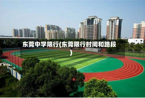 东莞中学限行(东莞限行时间和路段)
