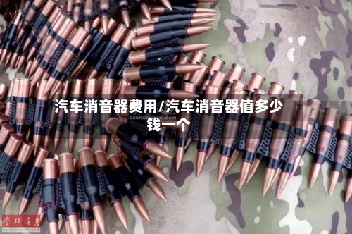 汽车消音器费用/汽车消音器值多少钱一个